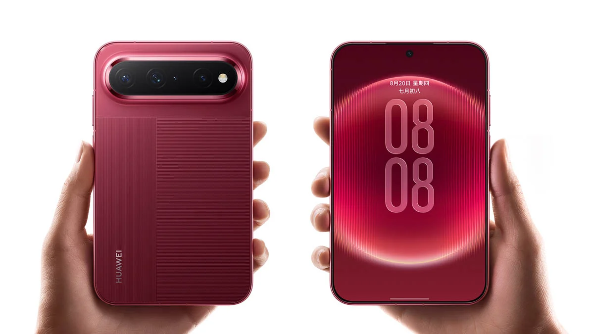 Huawei Pura X View shown in a wide-screen phone format