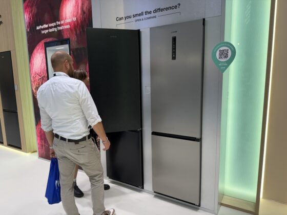 Gorenje connected appliance exhibit
