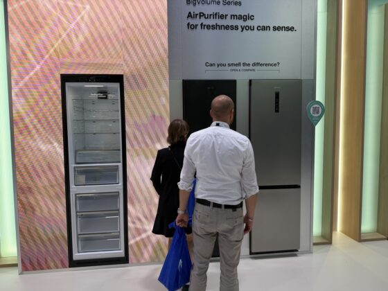 Gorenje smart-home product display
