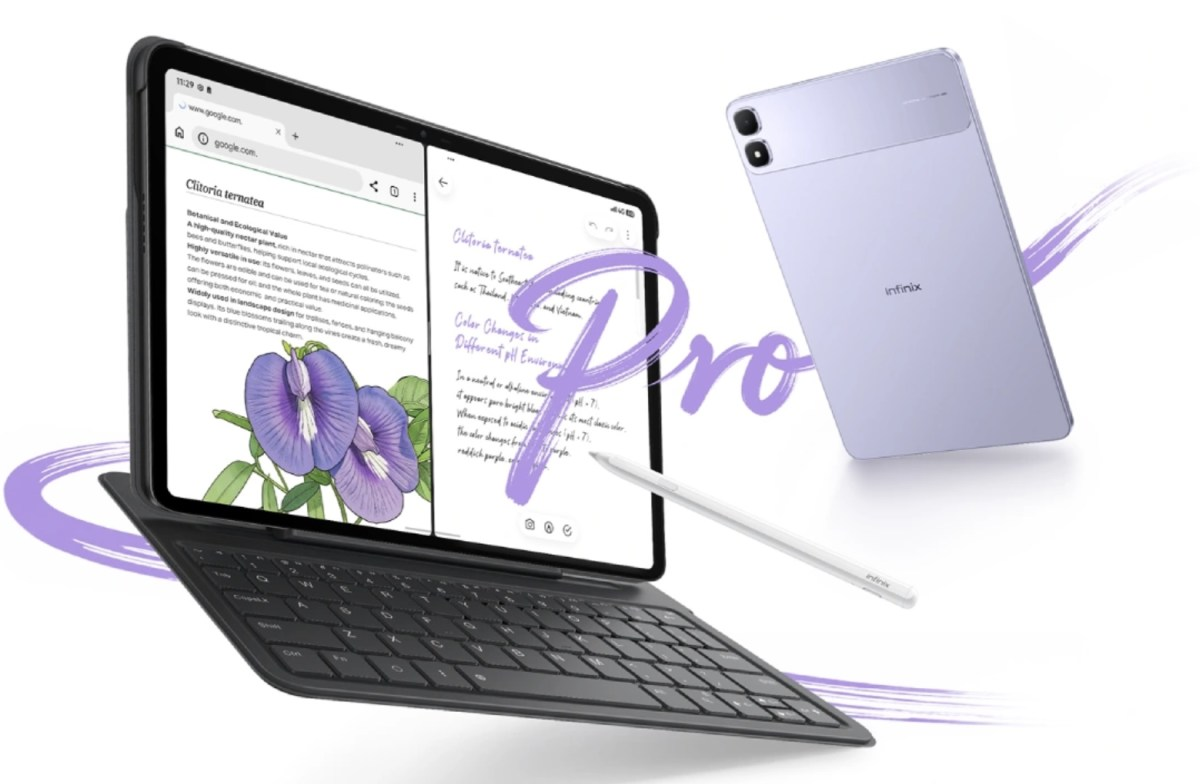 Infinix XPAD 30 Pro with 2.5K display, 4G connectivity and accessories