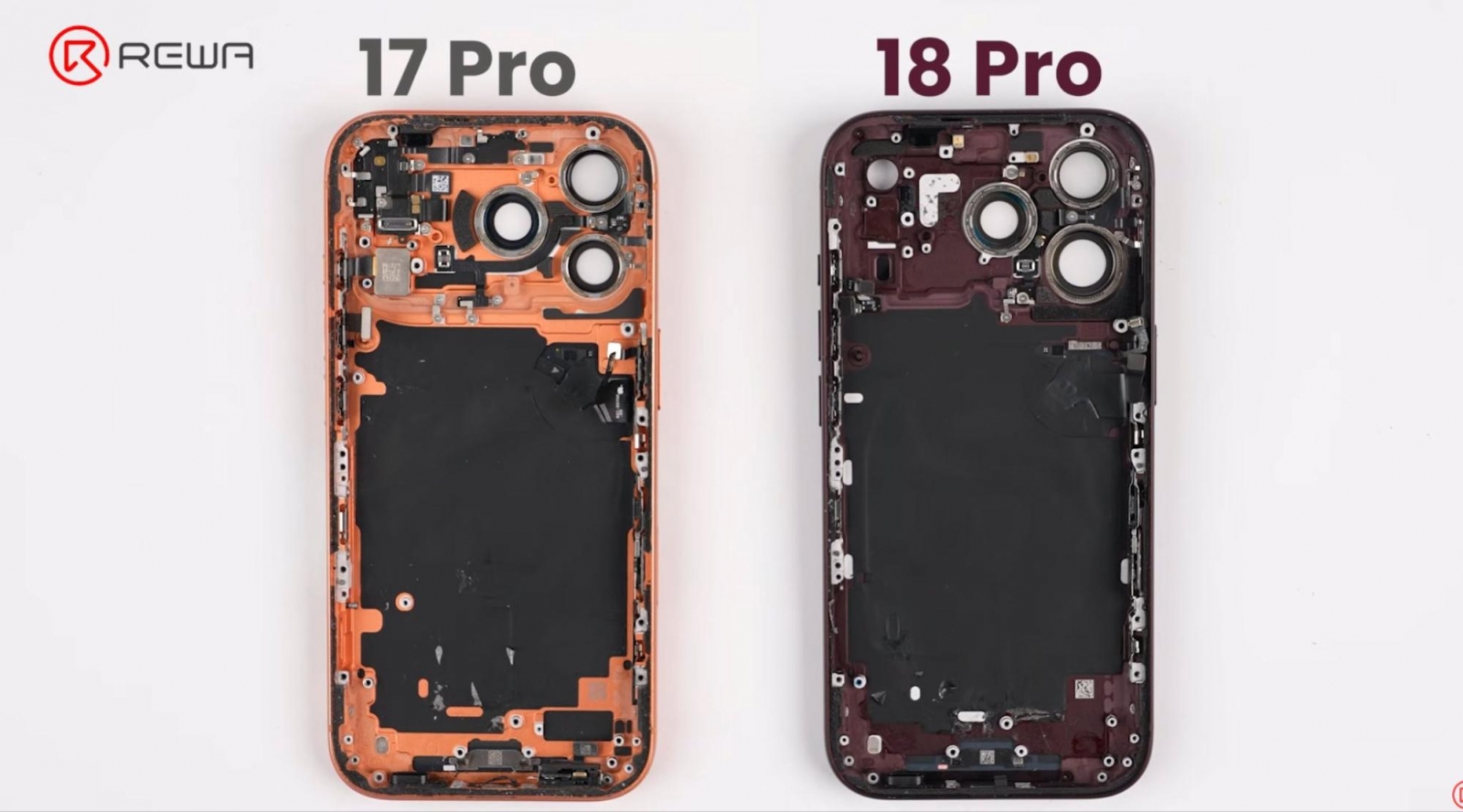 REWA Technology teardown of the iPhone 18 Pro