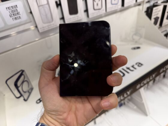 Foldable iPhone mockup shown by Celly at IFA 2026