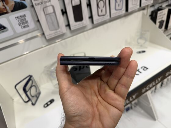 Celly mockup based on reports surrounding Apple&rsquo;s rumored foldable iPhone