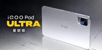 iQOO Pad Ultra gaming tablet shown in a promotional image