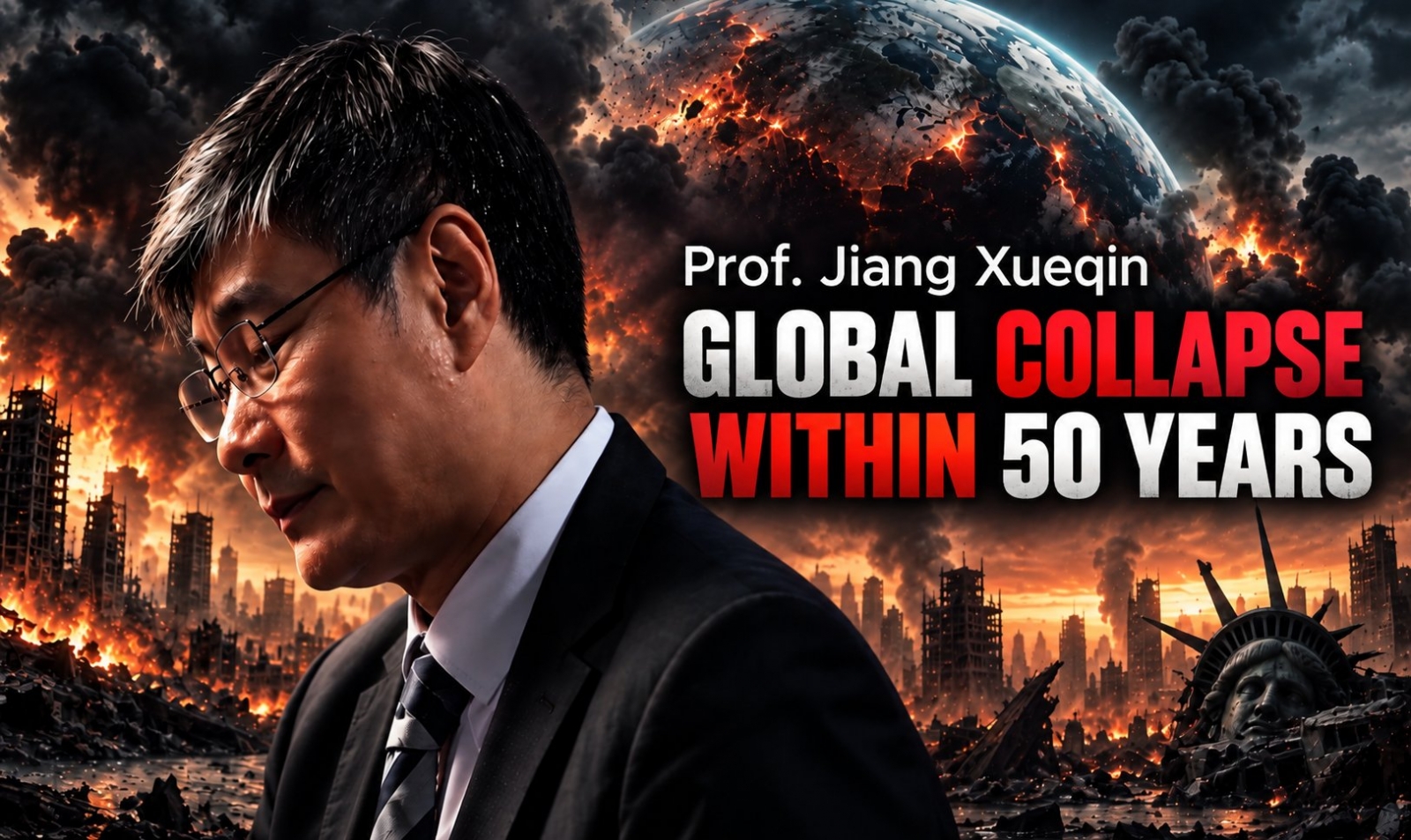jiang-xueqin-ai-predictii-geopolitice-cover-a96476-002 Illustration accompanying a report on Jiang Xueqin’s predictions about technology and society