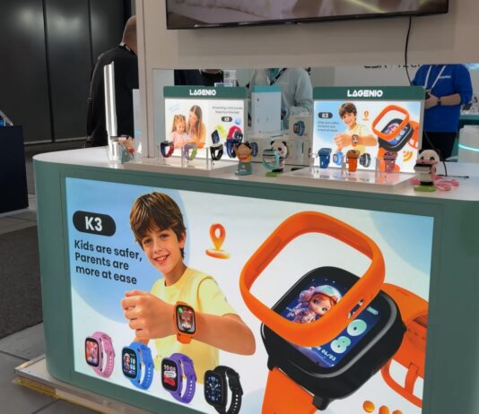 LAGENIO kids smartwatch shown in the product gallery