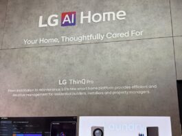 LG exhibition area at IFA 2026 showcasing its connected ThinQ AI home ecosystem