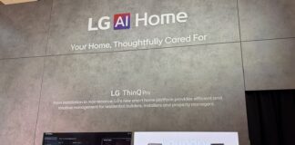 LG exhibition area at IFA 2026 showcasing its connected ThinQ AI home ecosystem