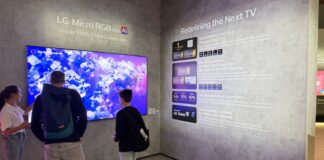 LG AI TV showcased at IFA 2026