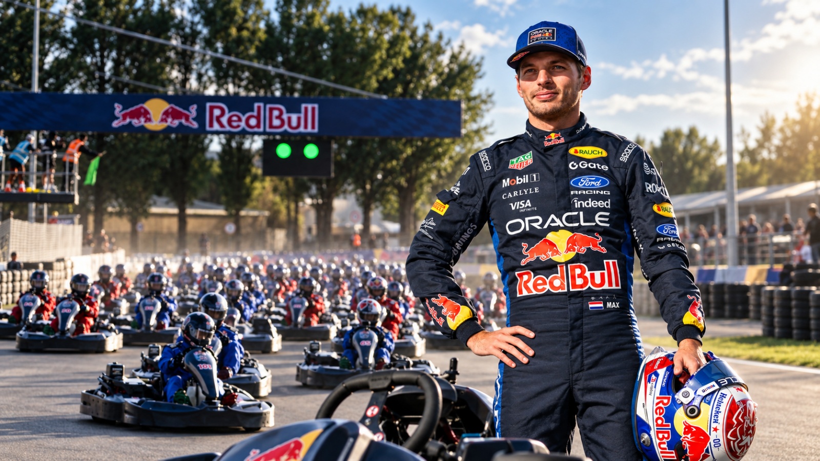 max-verstappen-red-bull-silverstone-cover-a96803-001 Max Verstappen competing in Red Bull’s Max vs 100 karting event at Silverstone