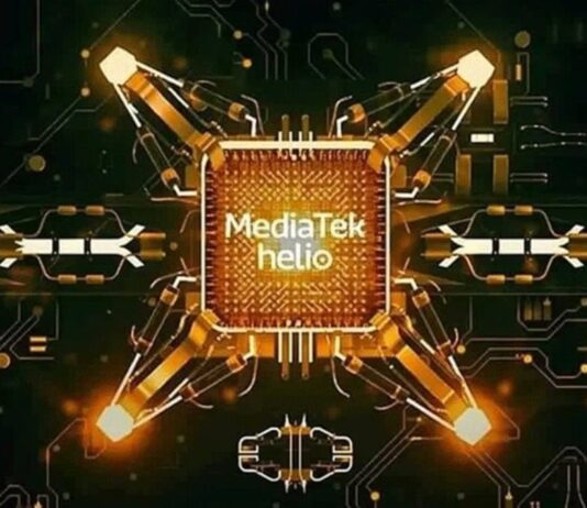 MediaTek Helio G99+ mobile chipset promotional graphic