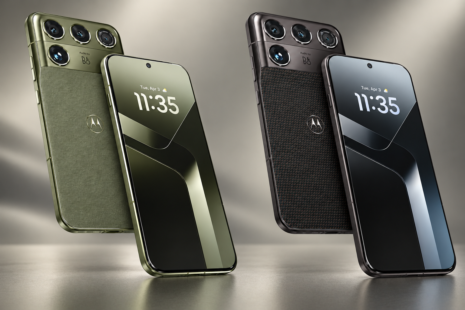 Motorola Signature 27 in a Pantone colorway with a textured rear panel.