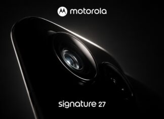 Motorola Teases Signature 27 With Swarovski Crystal Branding Motorola teaser image for the upcoming Signature 27 smartphone