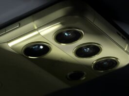 Motorola teaser image showing the rear camera module of the Signature 27