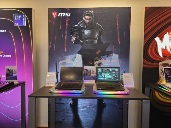 MSI Cyborg 15 Max gaming laptop profile