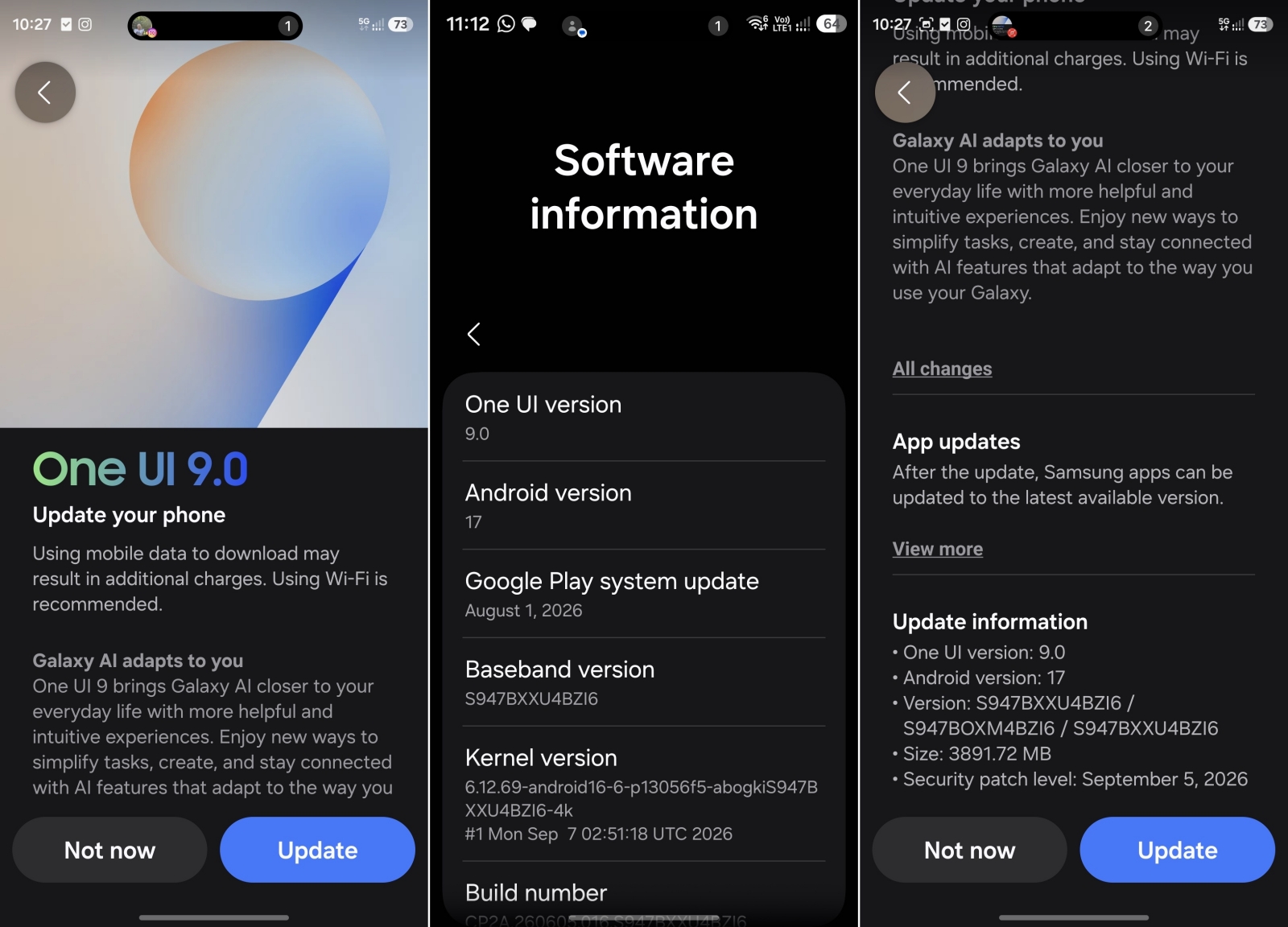 Samsung Begins Global One UI 9 Rollout for Galaxy S26 Series