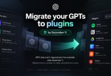 OpenAI to Retire Custom GPTs on December 11, 2026, Shifting Users to Plugins and Skills OpenAI Custom GPT retirement announcement graphic