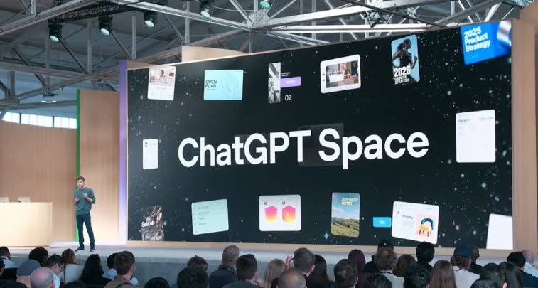 openai-chatgpt-space-chatgpt-cover-a97186-002 ChatGPT Space interface for organizing collaborative work and AI tools