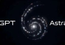 OpenAI logo displayed on a dark background