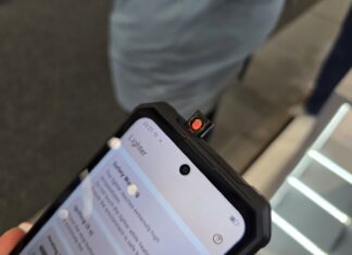 Oukitel WP63 Rugged Phone Demonstrates Built-In Electric Lighter at IFA 2026 Oukitel WP63 rugged smartphone at the Oukitel IFA 2026 stand