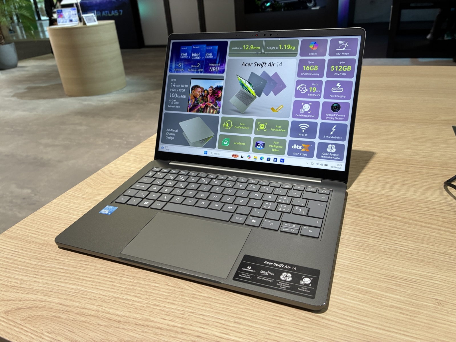 Acer Swift Air laptop product image