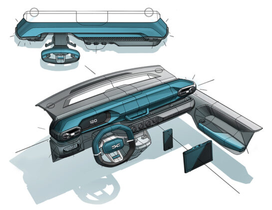 Dacia Spring development image