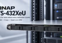QNAP TS-432XeU Packs Four Bays and 10GbE Into a 292mm 1U NAS QNAP TS-432XeU 1U short-depth NAS