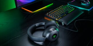 Razer Kraken V4 X Sensa HD Haptics Edition wired gaming headset
