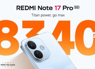 Redmi Note 17 Pro 5G launches in Europe with an 8,340mAh battery and IP68 protection Redmi Note 17 Pro 5G smartphone shown from the front and rear