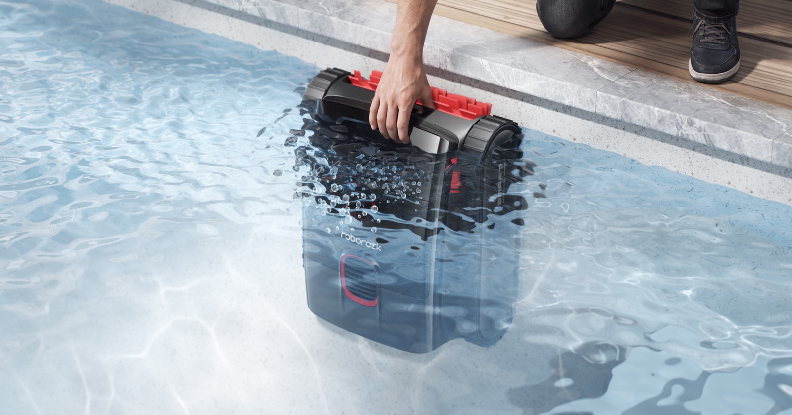 Roborock RockAqua P1 underwater pool-cleaning robot