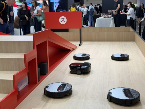 Roborock Saros Z70 robot vacuum demonstrated at IFA 2026