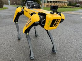 Quadruped robot market report illustration