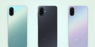 Samsung Galaxy A08 4G product image from the retailer listing