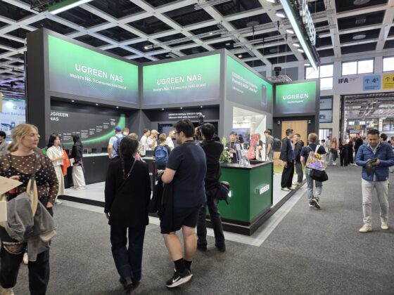 UGREEN HomeAgent smart-home display at IFA 2026