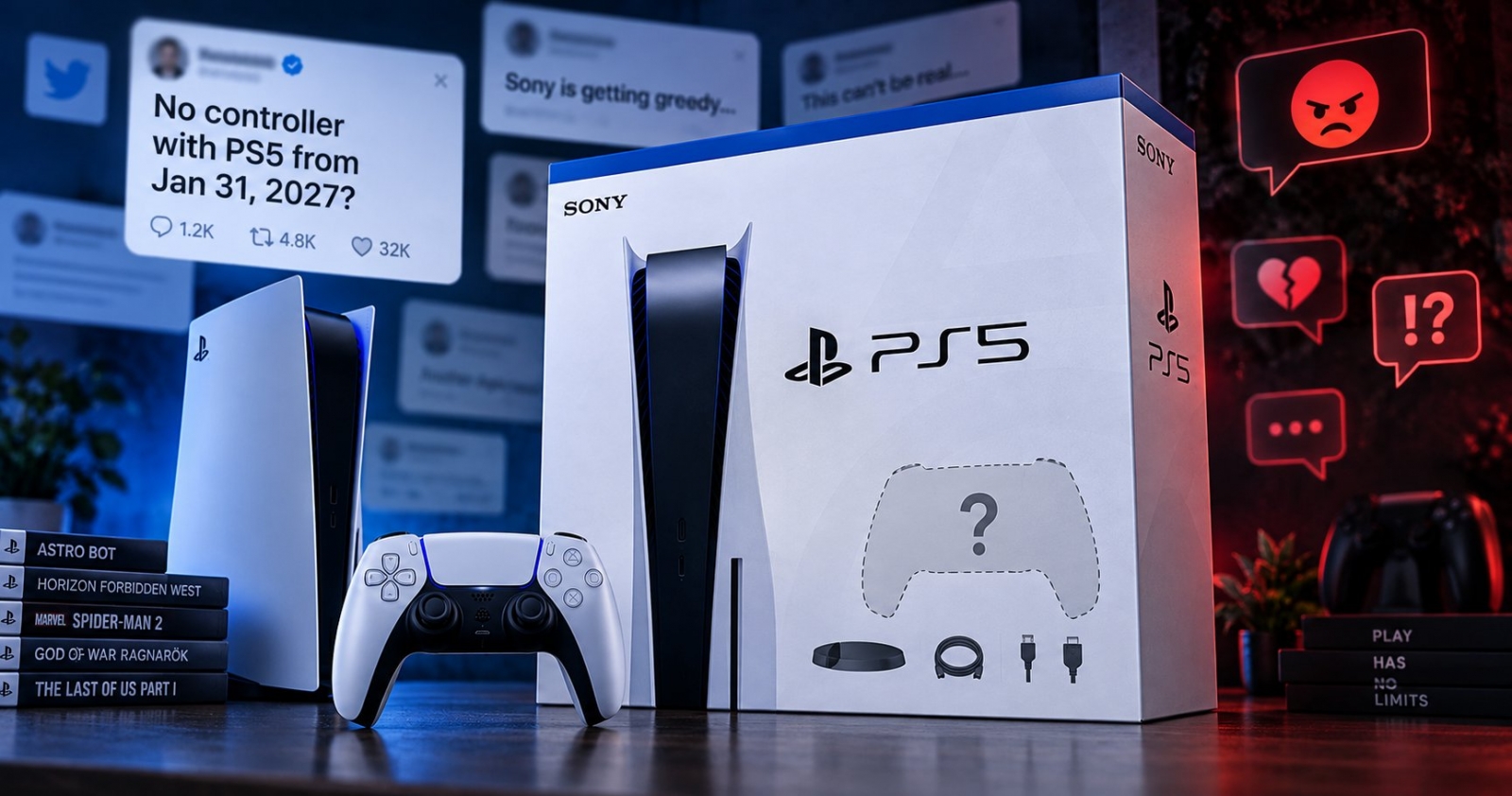 sony-playstation-5-dualsense-cover-a96467-001 No, Sony Has Not Confirmed a PS5 Without a DualSense Controller