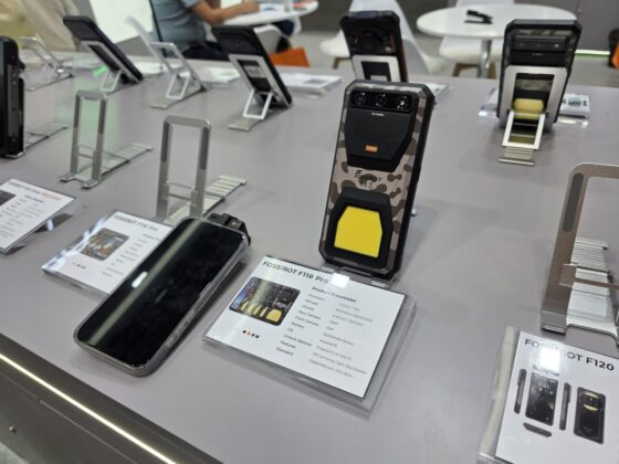 FOSSiBOT smartphone shown at IFA 2026