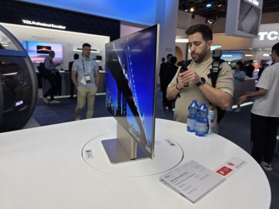 TCL OLED+ gaming monitor at IFA 2026