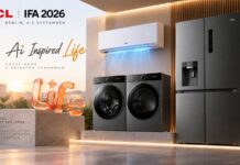 TCL Brings a Convertible Fridge and Offline Voice-Controlled AC to IFA 2026 TCL smart-home appliances displayed at IFA 2026