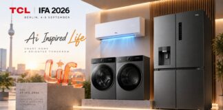 TCL smart-home appliances displayed at IFA 2026