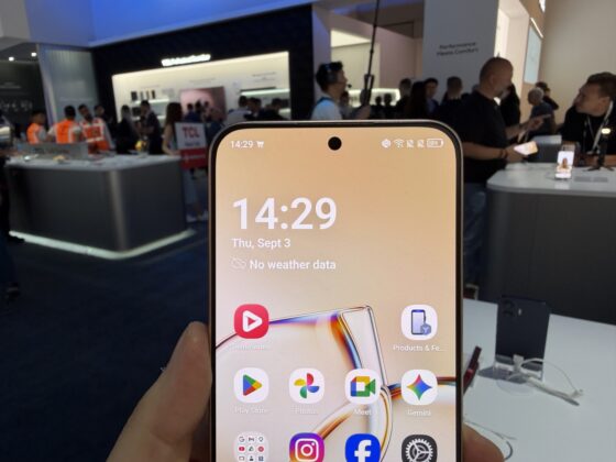 TCL P80 Ultra shown in hand