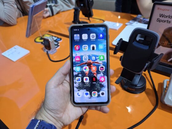 Detached Xsnap Go camera module for the RugOne Xsnap 7 Pro