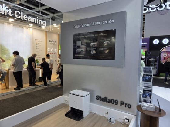 EZVIZ product display at IFA 2026