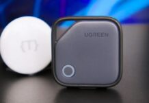 UGREEN FineTrack Duo Bluetooth item trackers in a four-pack