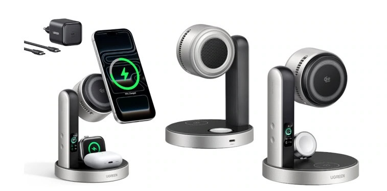 Liquid-cooling components inside the UGREEN MagFlow Pro power bank