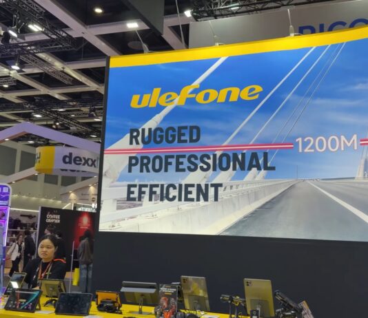 Ulefone rugged devices displayed at the company’s IFA 2026 showcase.