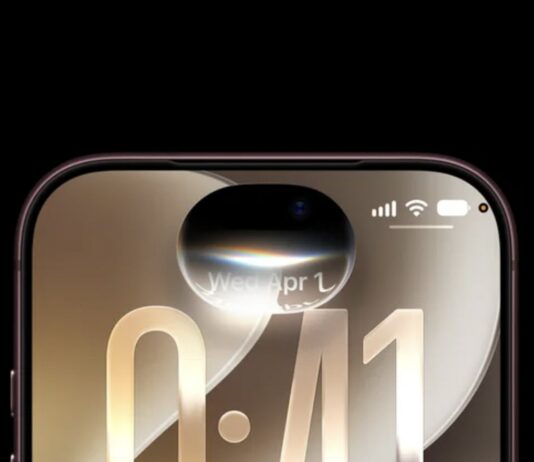 iPhone displaying the iOS interface