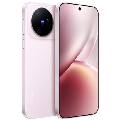 Official vivo X500 series promotional image showing a phone design and color option