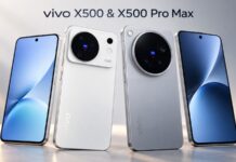 vivo X500 and X500 Pro Max appear in Chinese stores ahead of September 21 launch vivo X500 series phone displayed as a retail demo unit in China