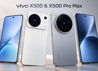 vivo X500 and X500 Pro Max appear in Chinese stores ahead of September 21 launch vivo X500 series phone displayed as a retail demo unit in China