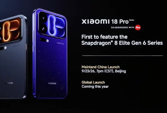 Qualcomm Snapdragon 8 Elite Gen6 chipset announcement image